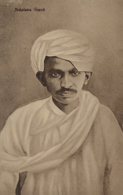 Mahatma Gandhi by Indian photographer