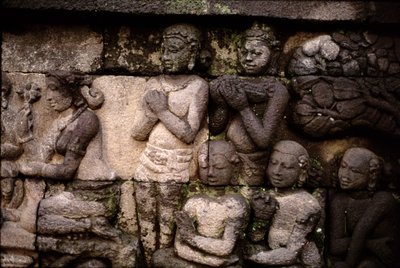 Detail of the exterior, AD 778-850 by Indonesian
