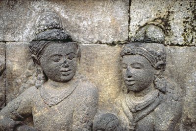 Detail of the exterior, AD 778-850 by Indonesian