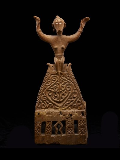 Altar depicting the first female ancestor (luli) by Indonesian School