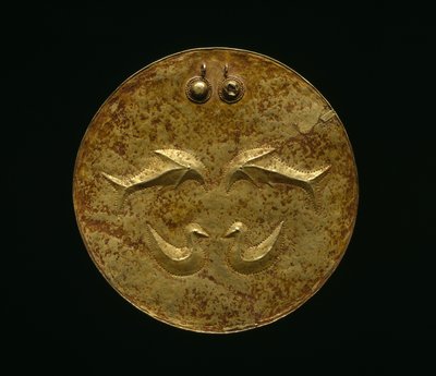 Ceremonial Pectoral Disk (Karse), Moluccas peoples, early 19th century by Indonesian School