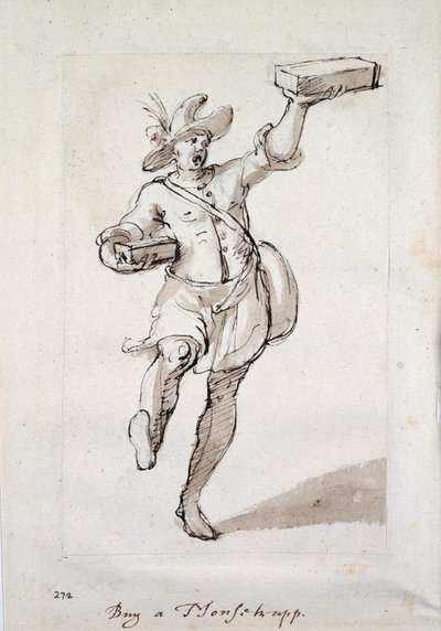 A crier of mouse traps by Inigo Jones