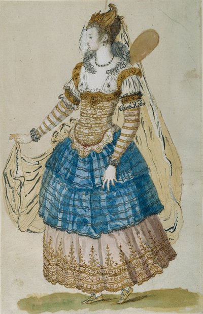 Winged masquer by Inigo Jones
