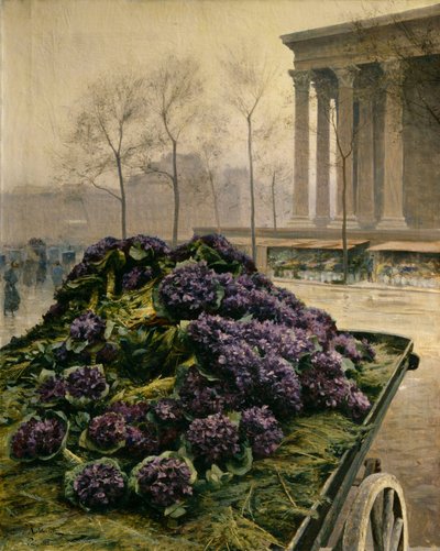 Violets from Nice by Iosiph Evstafievich Krachkovsky