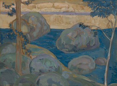 Landscape with Boulders by Iosiph Solomonovich Shkolnik
