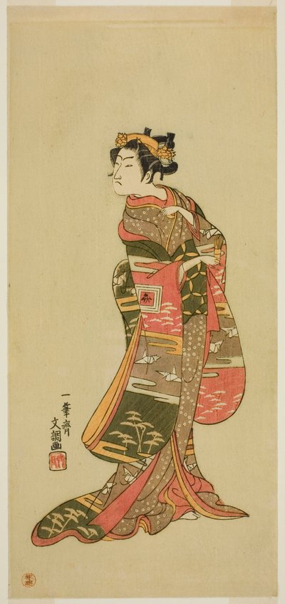The Actor Ichikawa Benzo in an Unidentified Role by Ippitsusai Bunchō