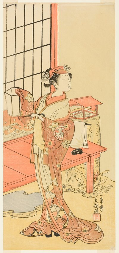 The Actor Segawa Kikunojo II, Possibly as Princess Ayaori in the Play 