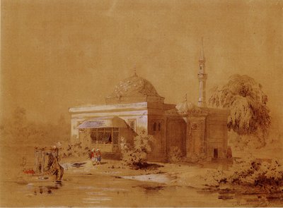 Project of the Turkish Bath pavilion in Catherine Park of Tsarskoye Selo by Ippolit Antonovich Monighetti
