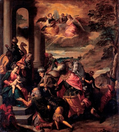 The Adoration of the Magi by Ippolito Scarcella
