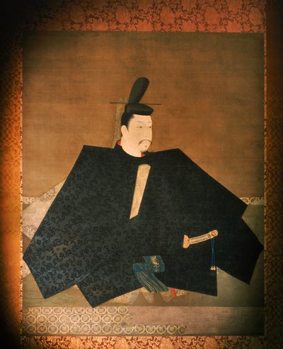 A portrait of Shogun Minamoto Yoritomo in a Buddhist Temple., 2005 (photo) by Ira Block