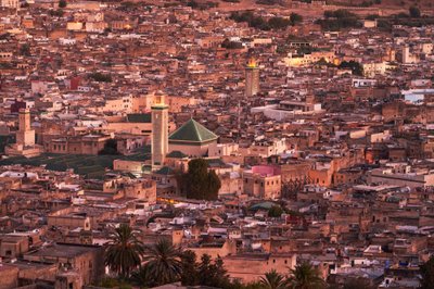 A view of the medina in Fez, Morocco (photo) by Ira Block
