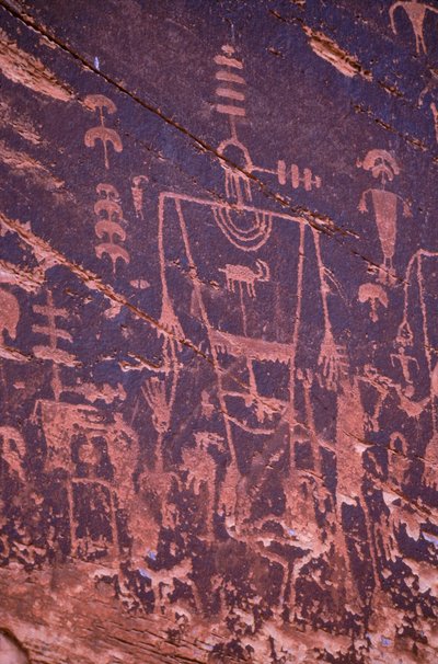 Anasazi Rock Art - Utah is Highly Rich in Anasazi Cliff Dwelling Ruins and Rock Art by Ira Block