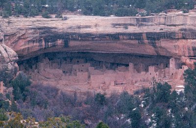Cliff Palace in Mesa Verde National Park Located in the Southwestern Corner of the United States by Ira Block