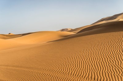 Sand dunes in the Erg Chebbi in southeastern Morocco, 2014 by Ira Block