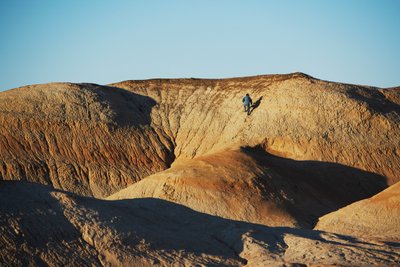 Scenes Around Wu Cai Wan in the Gobi Desert, Xinjiang, Western China by Ira Block