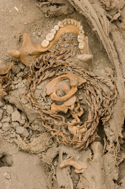 The remains of the female sacrifice by Ira Block