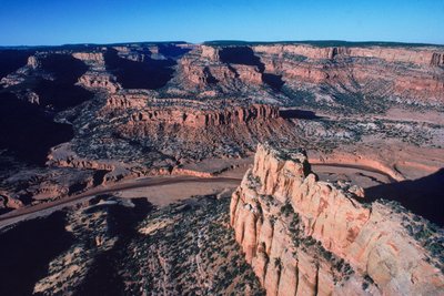 Tsegi Canyon, home of the Keet Seel Anasazi Indian ruins on the Navajo Indian Reservation by Ira Block