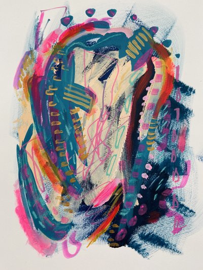 Vibrant Abstract Strokes by Irene Chua