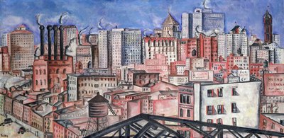 The Port of New York by Irene Reno