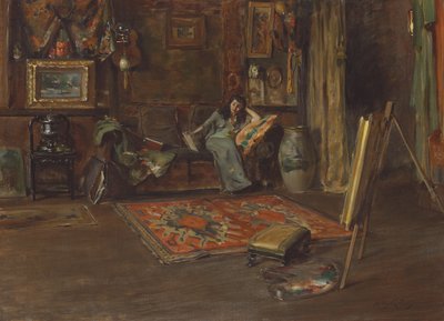 Interior of William Merritt Chase