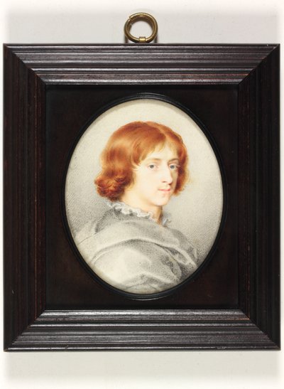 A young Gentleman traditionally identified as Isaac Oliver the Younger, the Painter