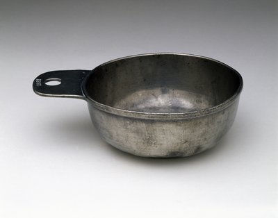 Porringer, c. 1770-1807 by Isaac (attr.to) Jackson