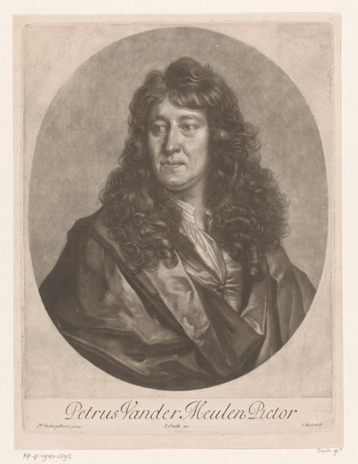 Portrait of Pieter van der Meulen by Isaac Beckett