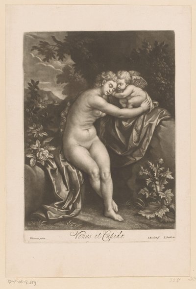 Venus and Cupid by Isaac Beckett