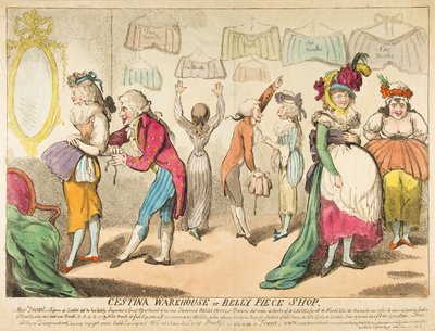 Cestina Warehouse or Belly Piece Shop by Isaac Cruikshank