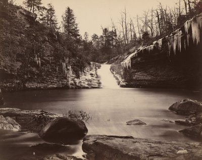 Lula Lake, Upper Falls, Lookout Mountain, Georgia by Isaac H. Bonsall