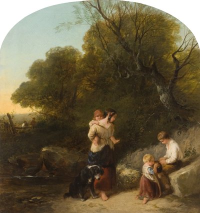 Landscape with Figures by Isaac Henzell