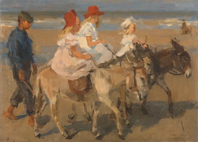 Donkey Rides on the Beach by Isaac Israels