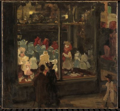 Shop Window by Isaac Israels