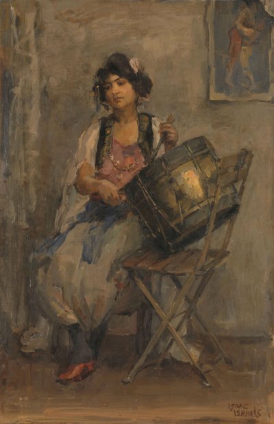 The Lady Drummer by Isaac Israels