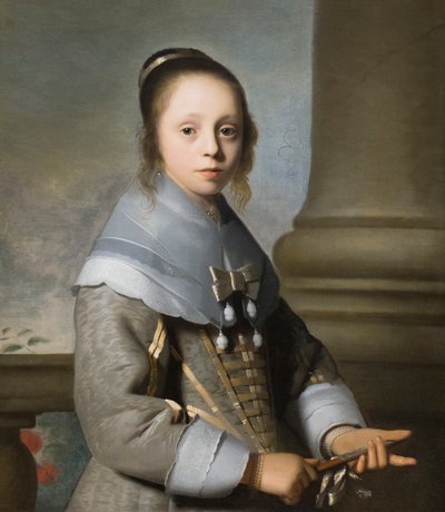 Portrait of a Girl by Isaac Luttichuys