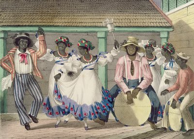 French Set-Girls, Plate 7 from 