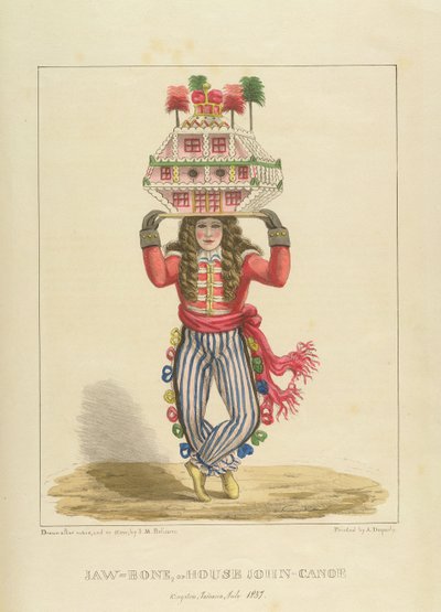 Jaw-Bone, or House John-Canoe, plate 3 from 