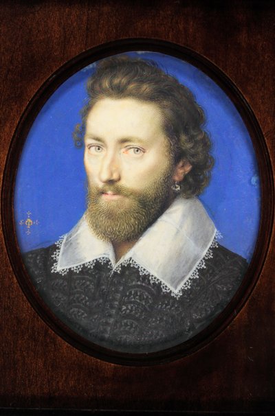 A Gentleman traditionally identified as Thomas Howard, 2nd Earl of Arundel by Isaac Oliver