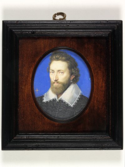 A Gentleman traditionally identified as Thomas Howard, 2nd Earl of Arundel by Isaac Oliver