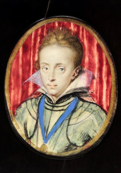 Charles, Prince of Wales, Later King Charles I, c.1611 by Isaac Oliver