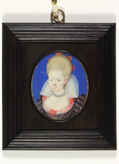 Frances Howard, Duchess of Lennox and Richmond by Isaac Oliver