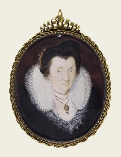 Lady Anne Bacon by Isaac Oliver