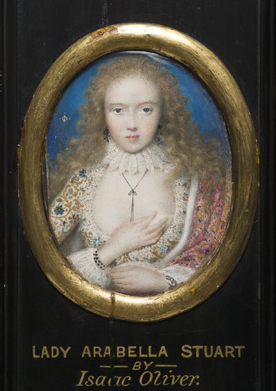 Lady Arabella Stuart by Isaac Oliver
