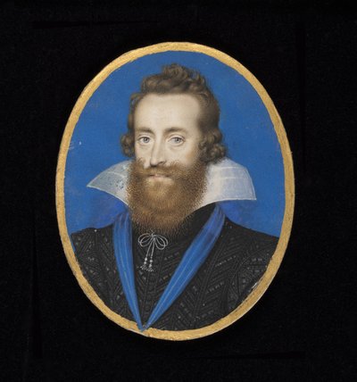 Ludovic Stuart, 2nd Duke of Lennox and Duke of Richmond (1574-1624) by Isaac Oliver