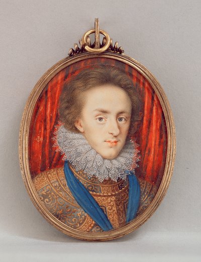 Portrait of Henry, Prince of Wales by Isaac Oliver
