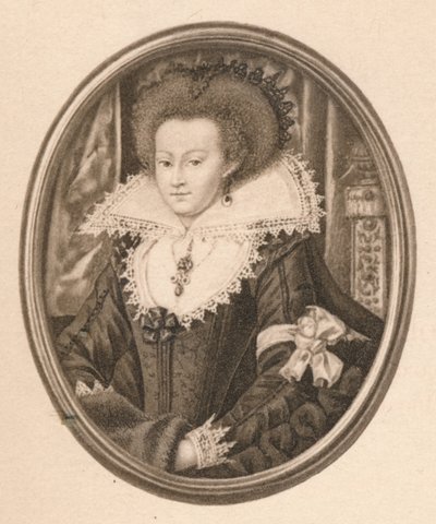 Catherine Carey, Countess of Nottingham by Isaac Oliver I