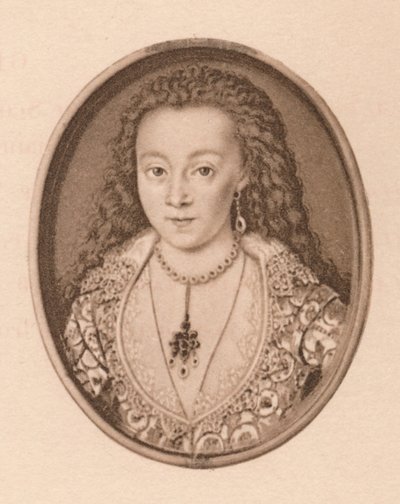 Portrait - Arabella Stewart by Isaac Oliver I