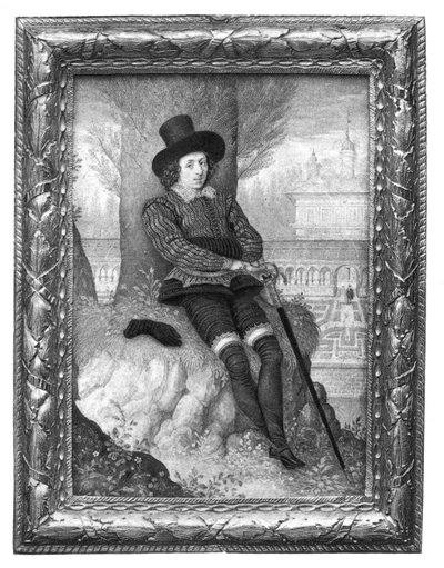 Portrait of a young man by Isaac Oliver I