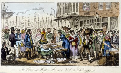 Fish Market in London - in 