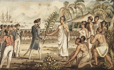 Oatehite, from the Voyages of Captain Cook by Isaac Robert Cruikshank
